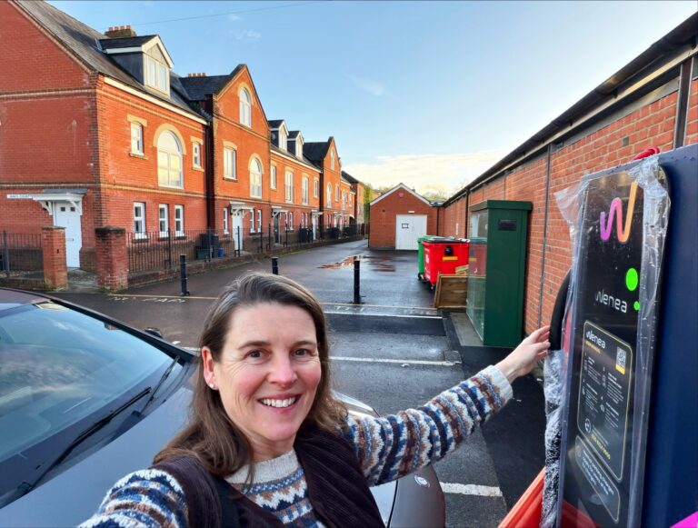 Tiverton market car park gains high-speed EV charge points