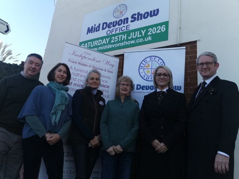Family funeral directors back Mid Devon Show with £5,000 boost
