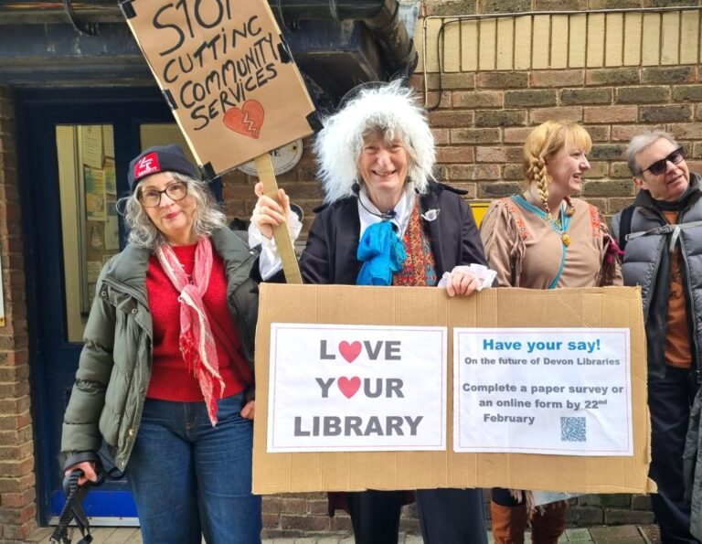 Love your library walk sends clear message over staffing fears