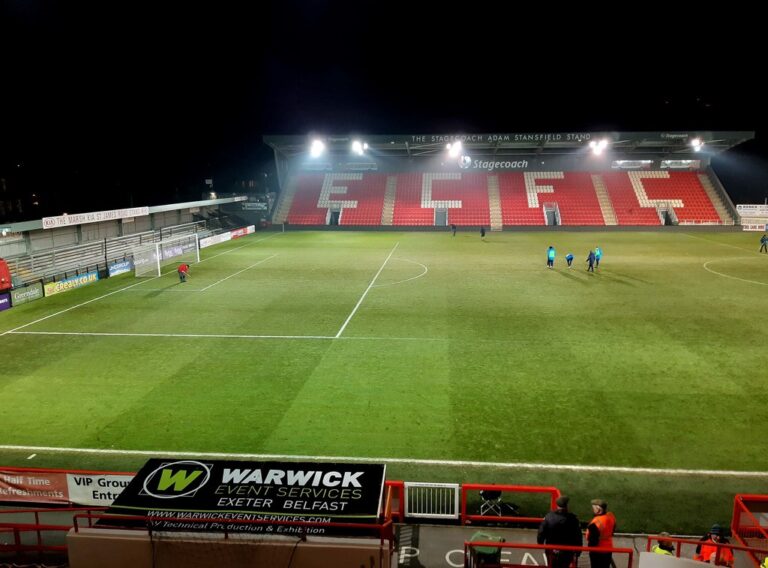 Barcelona fan travels to wrong St James Park and ends up at Exeter match