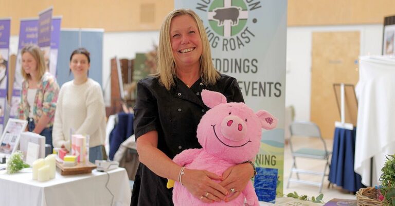 Couples flock to Rosemoor wedding fayre to plan their big day