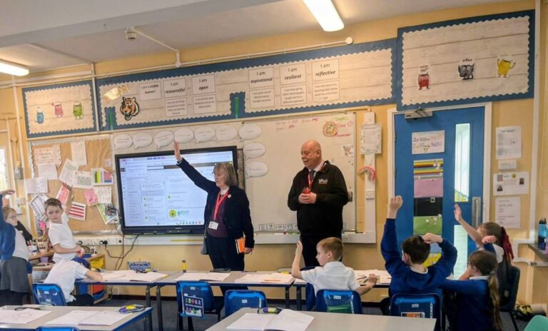 Plymouth councillors put democracy lessons to the test with year six pupils