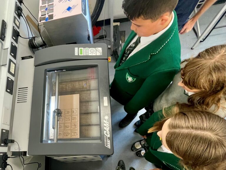 Stover pupils design metal creations in hands on engineering sessions
