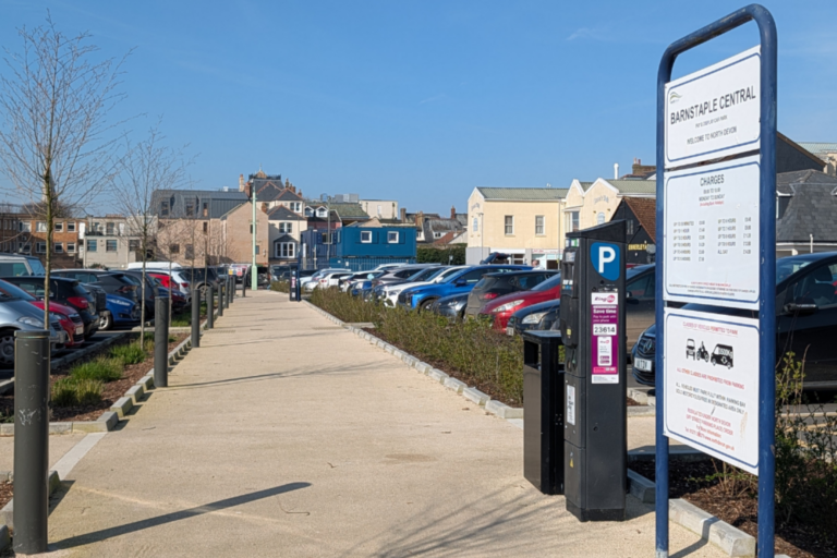 Parking pain hits Barnstaple as major car park entrance closes for weeks