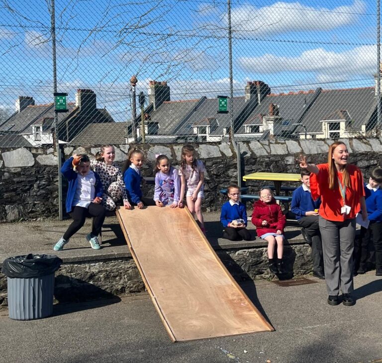 Egg-citing races and bunny visits bring Easter cheer to school pupils