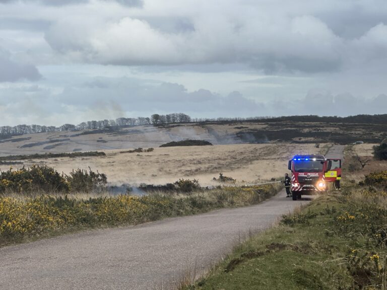 Arson fears as mystery fires spark across Exmoor countryside