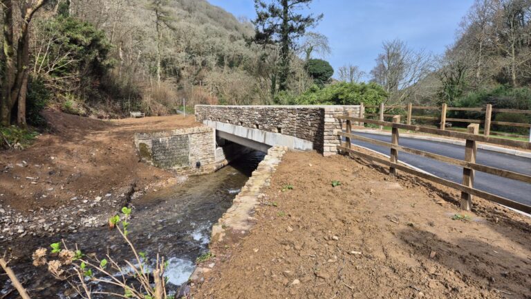 Relief as key Exmoor bridge reopens after years of disruption