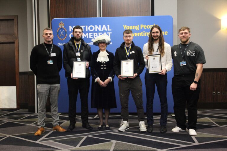 Young Devon group wins top awards for crime prevention work