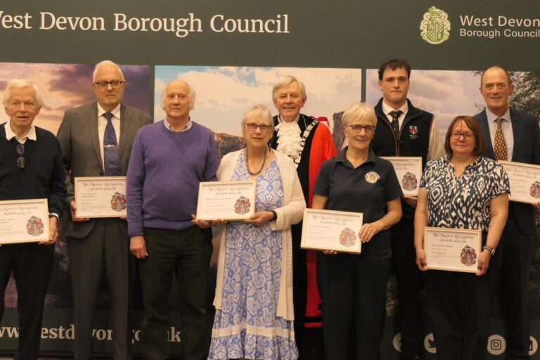 Community heroes honoured as West Devon celebrates unsung local stars