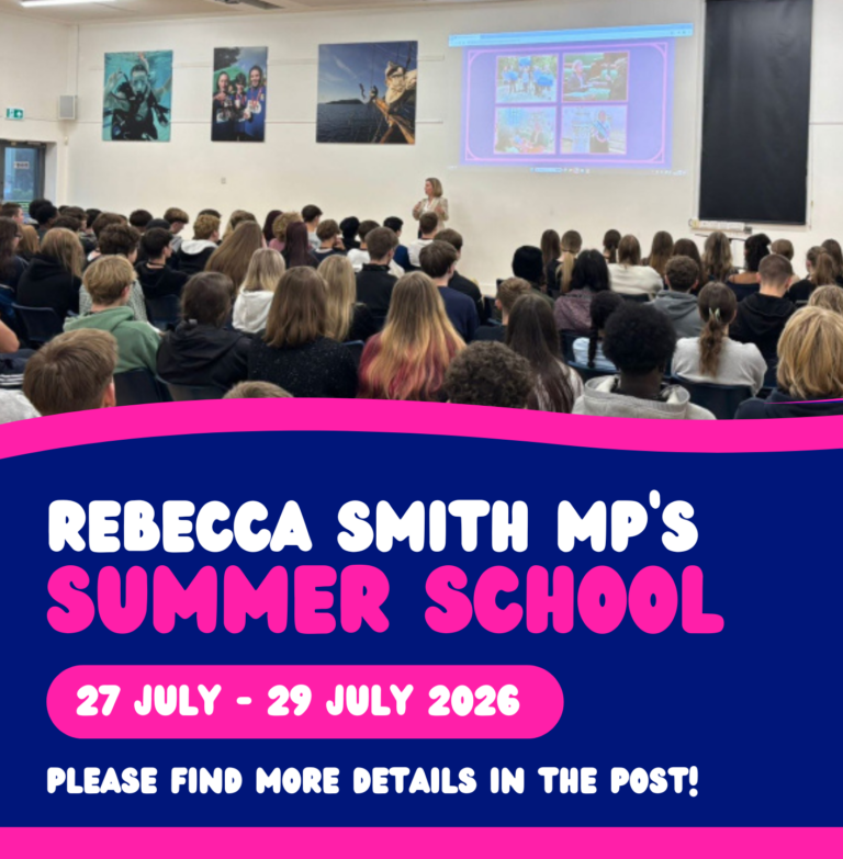 Young voices invited as MP launches hands on politics summer school