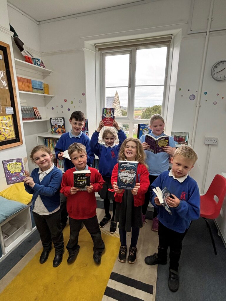 Pupils turn the page as school library dream becomes a reality