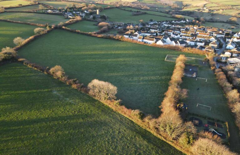 Plans for 40 new village homes could change edge of East Allington