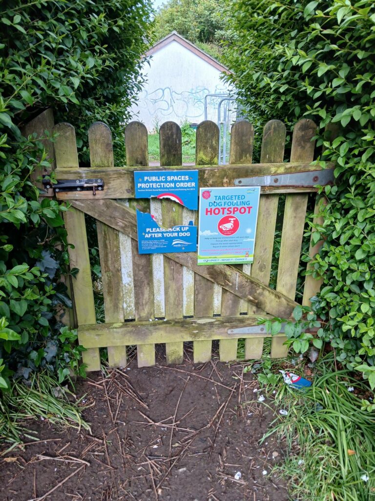 Vandals strike again as Oxford Park signs targeted in fresh damage spree
