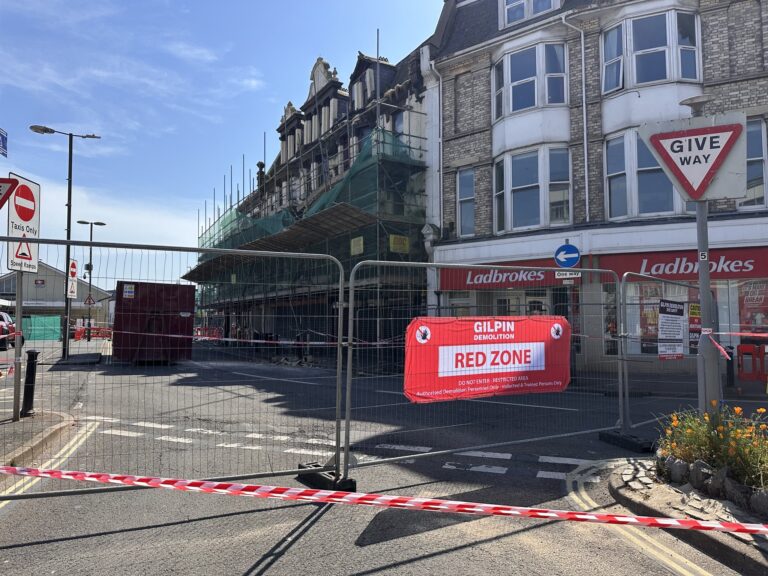 Dangerous Paignton building sparks emergency action before airshow