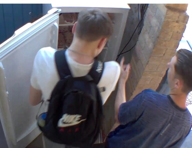 Family’s fury after ‘strawberry bandits’ caught on camera at fridge shop