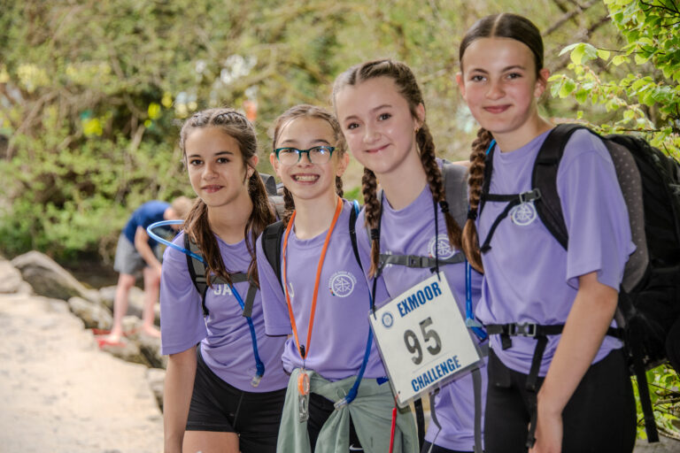 Young trekkers put to the test across Exmoor in gruelling 16-mile challenge