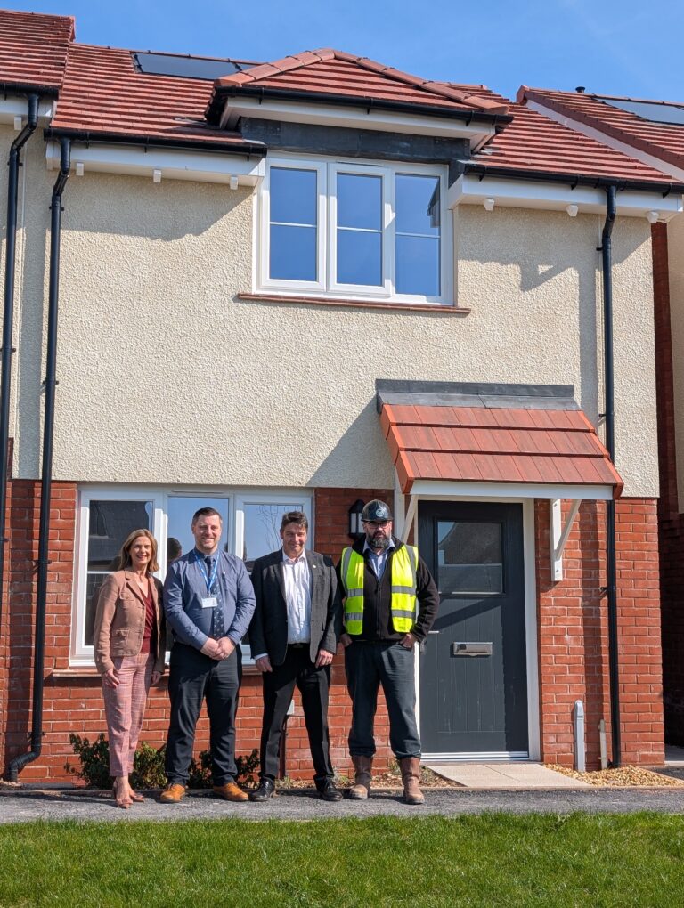 lfracombe housing crisis battle boosted by four new affordable homes