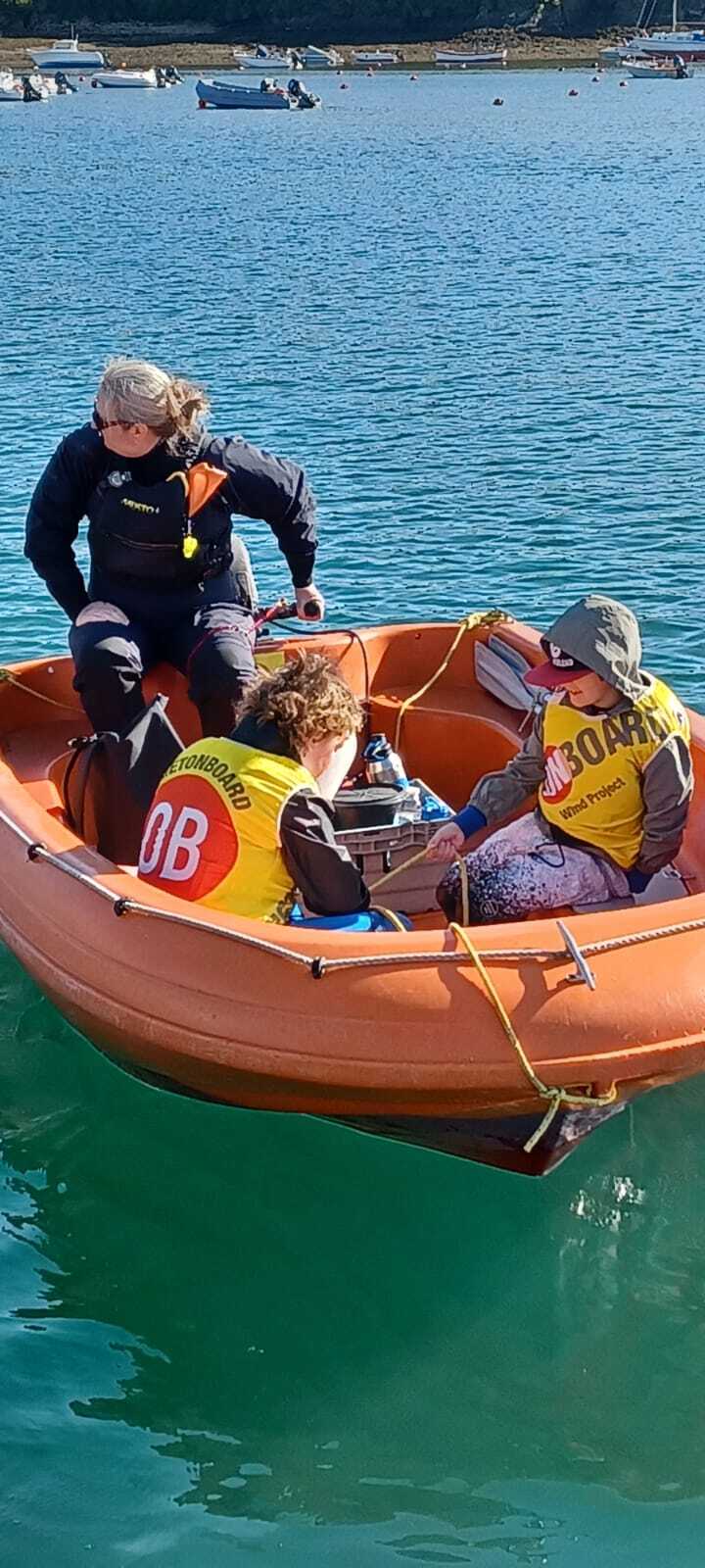 Young sailors take to the water in hands-on Wind Project adventure