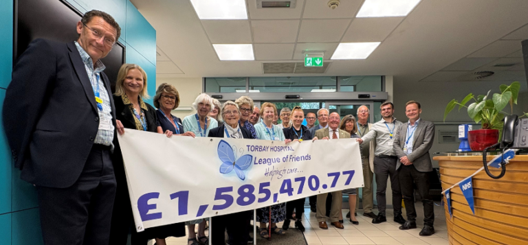Generous locals help fund £1.58m boost for Torbay Hospital