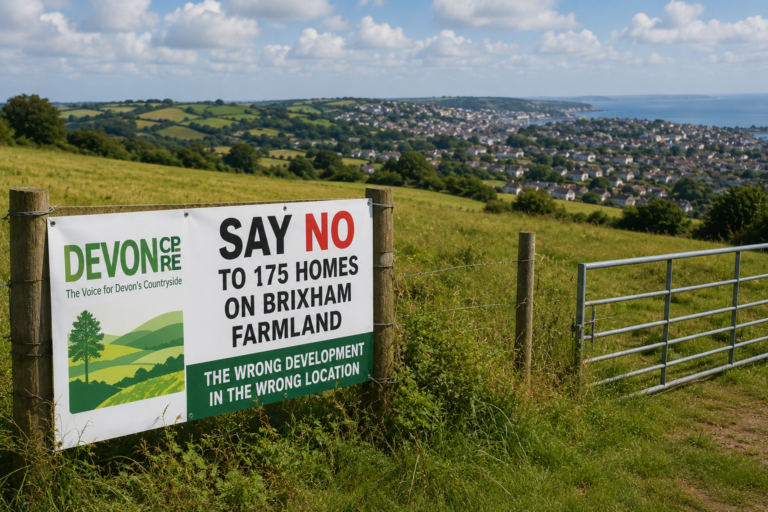 Fury as plans lodged for 175 homes on protected Brixham farmland