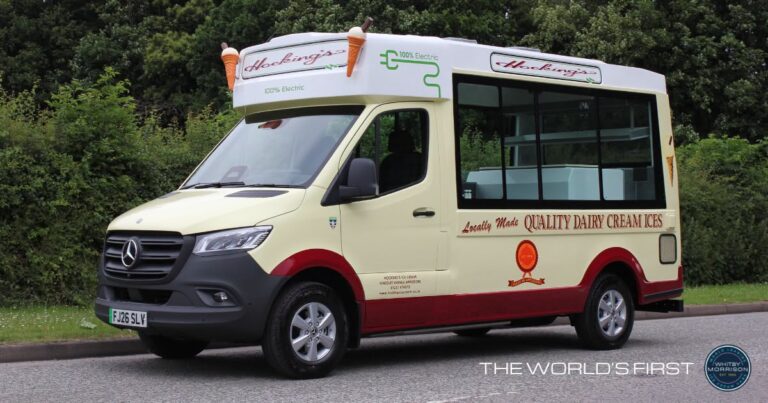 Hocking’s makes history as iconic ice cream firm unveils world first van