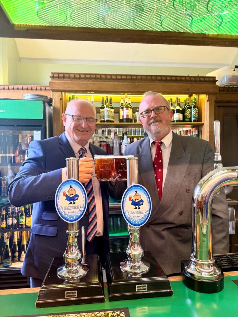 Barnstaple brewery’s ale served in Parliament as MP backs local pubs