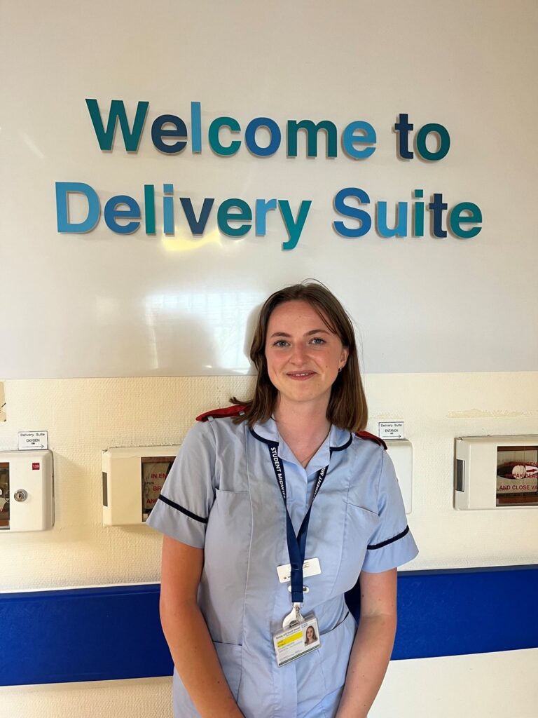 Student midwife conquers lifelong needle phobia to save lives