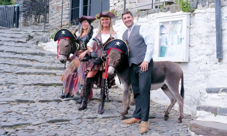 Maritime magic as Clovelly festival brings sea-themed fun to historic village