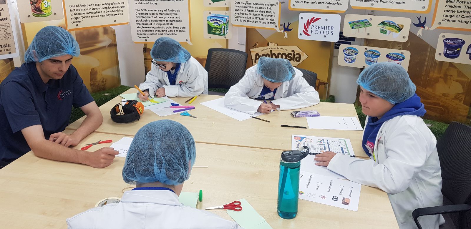 Lifton pupils put engineering skills to the test at Ambrosia creamery